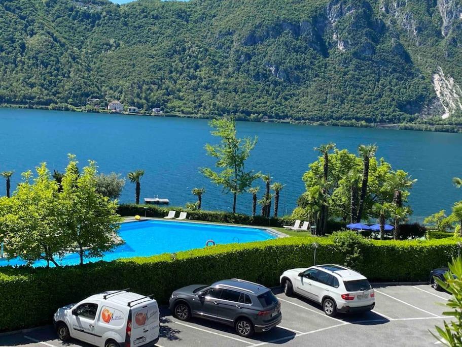 Holiday On The Lake Lugano 2-16 Bissone Luaran gambar